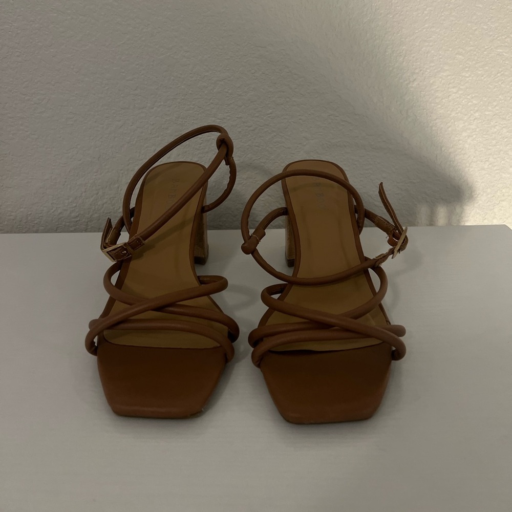 Brown Strappy Sandals
